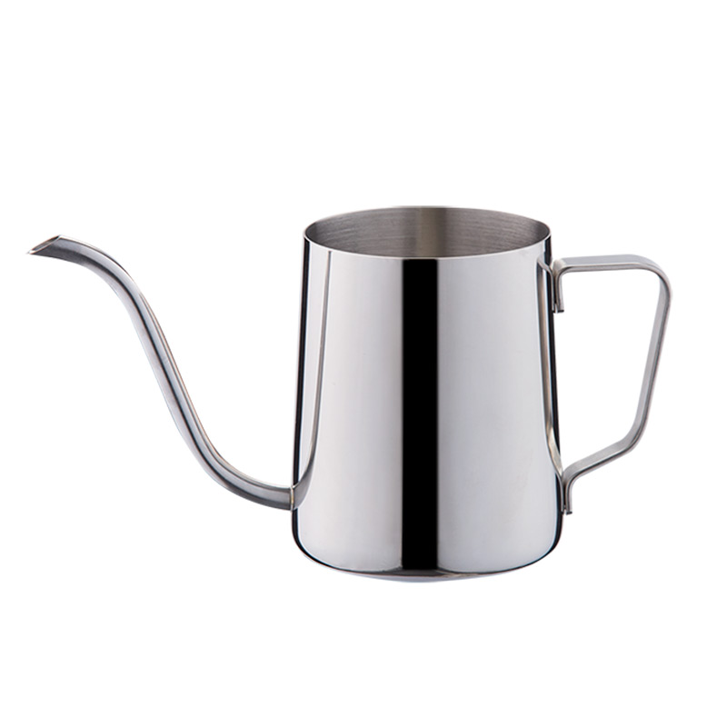 350ml Stainless Steel Spout Coffee Pot Without Lid