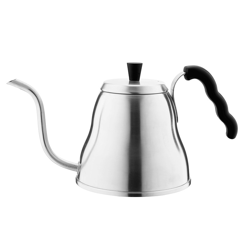 34oz stålene manuelt koffedrip Kettle