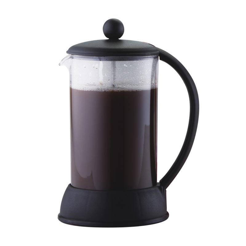 1000ml French Press Coffee Maker in Plastic Frame Design