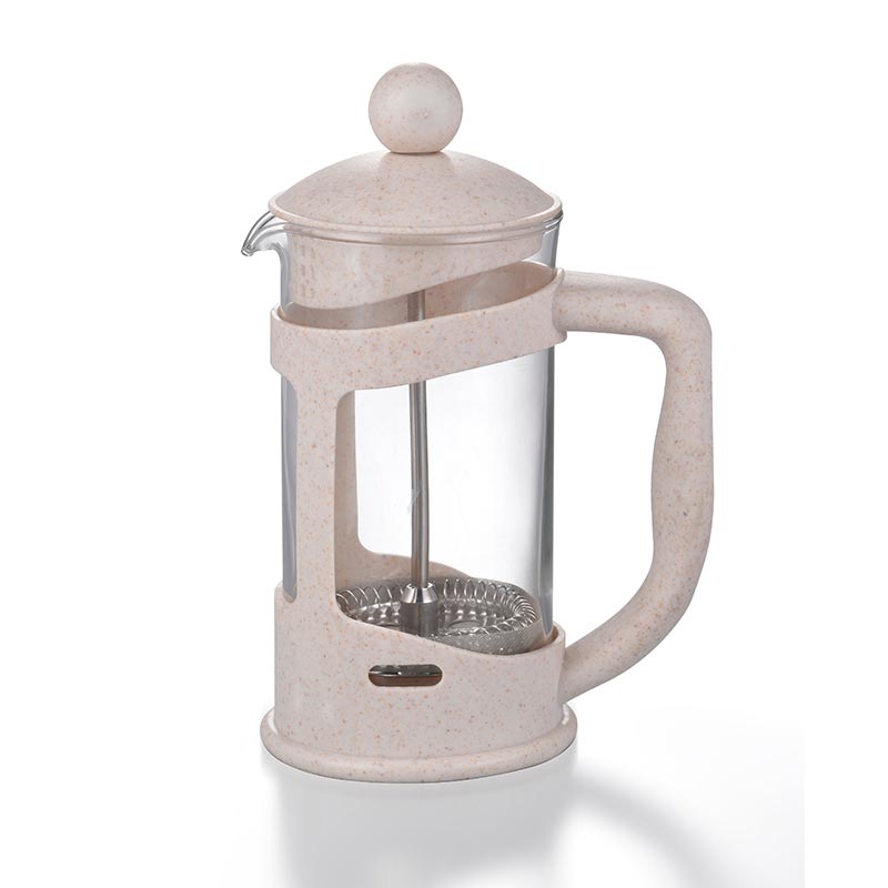 350ml French Press Coffee Maker in Plastic Frame Design