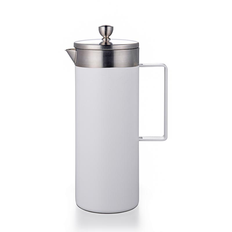 Rust-Free French Press Coffee Maker 12 Cup 51 oz Single Wall Metal Coffee Press