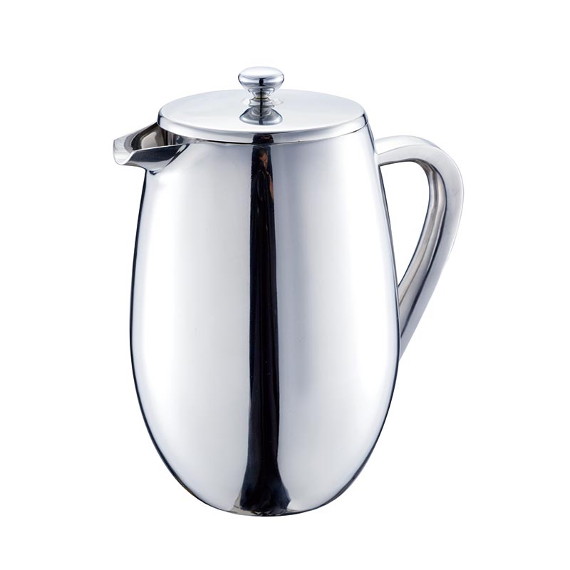 34 oz 1000ml Doppia Parete Metallo Isolamento Coffee Press