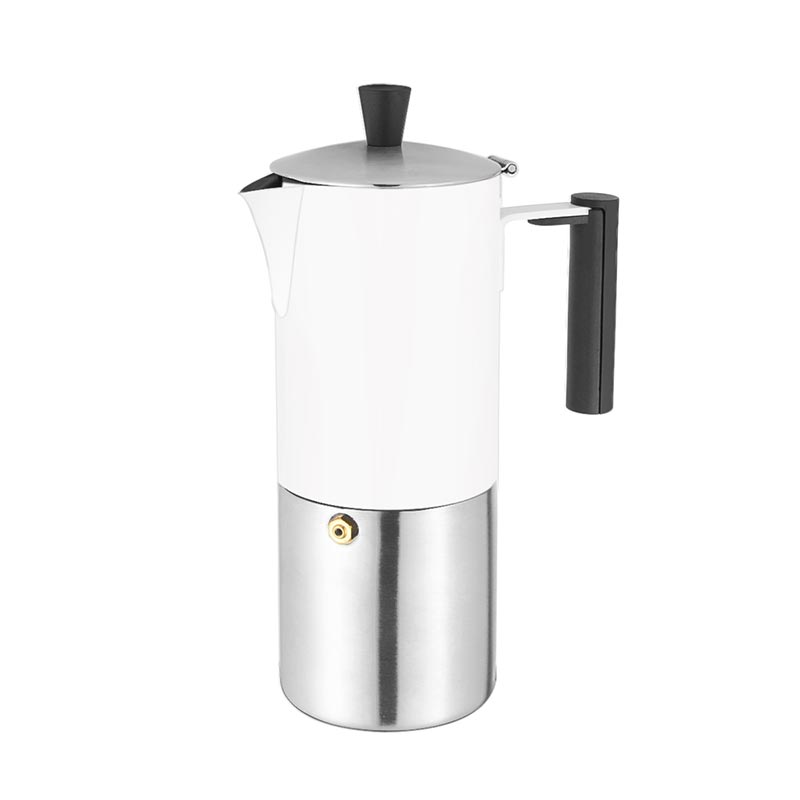 100ml Stianless Steel Espresso Pot in Ristretto Design Induction Compatible