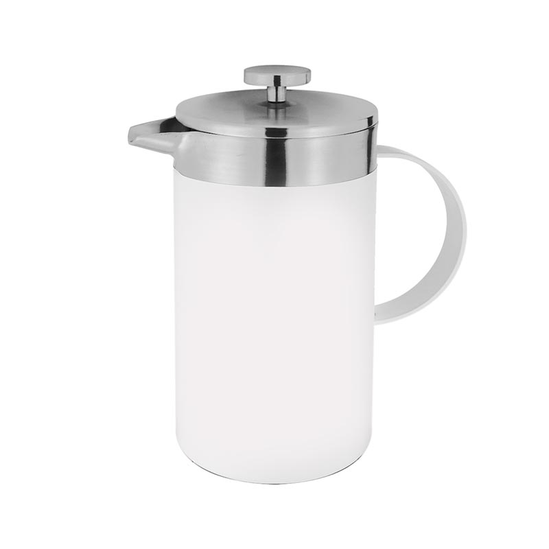 Rostfreie Französische Presse Kaffeemaschine 8 Tasse Doppelwand Metall Isolierung Kaffee Presse