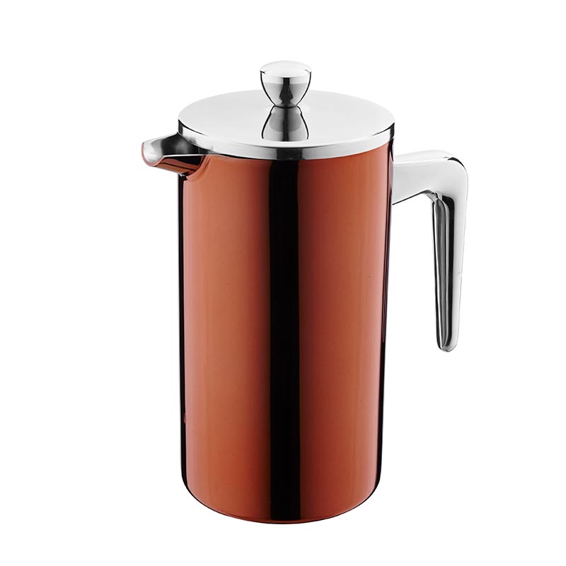 6 Cup 304 Stainless Steel Rust-Free French Press Kaffe Maker