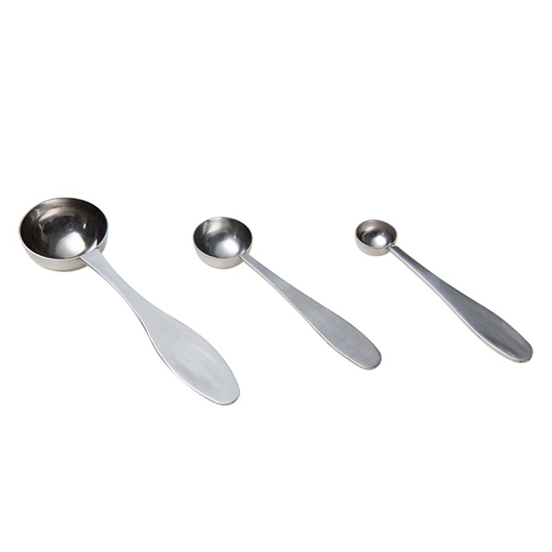 Stal nierdzewna Measure Coffee Scoop z długim uchwytem