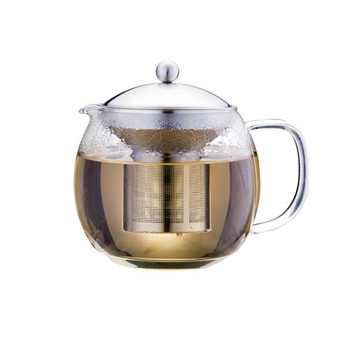 1500ml Vetro e Metallo Tea Maker Set con Infuser