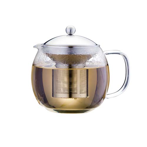 1500mL Glass og Metal Tea Maker Set med Infuser