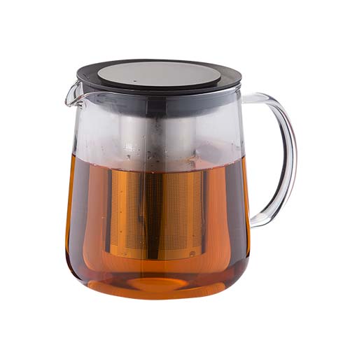 1000 ml håndkraftig Kettle med fjernbare stålbrukar