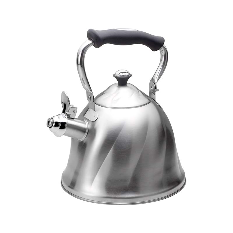 2100ml Stainless Steel Stove Top Kettle with Metal Capsule Bottom