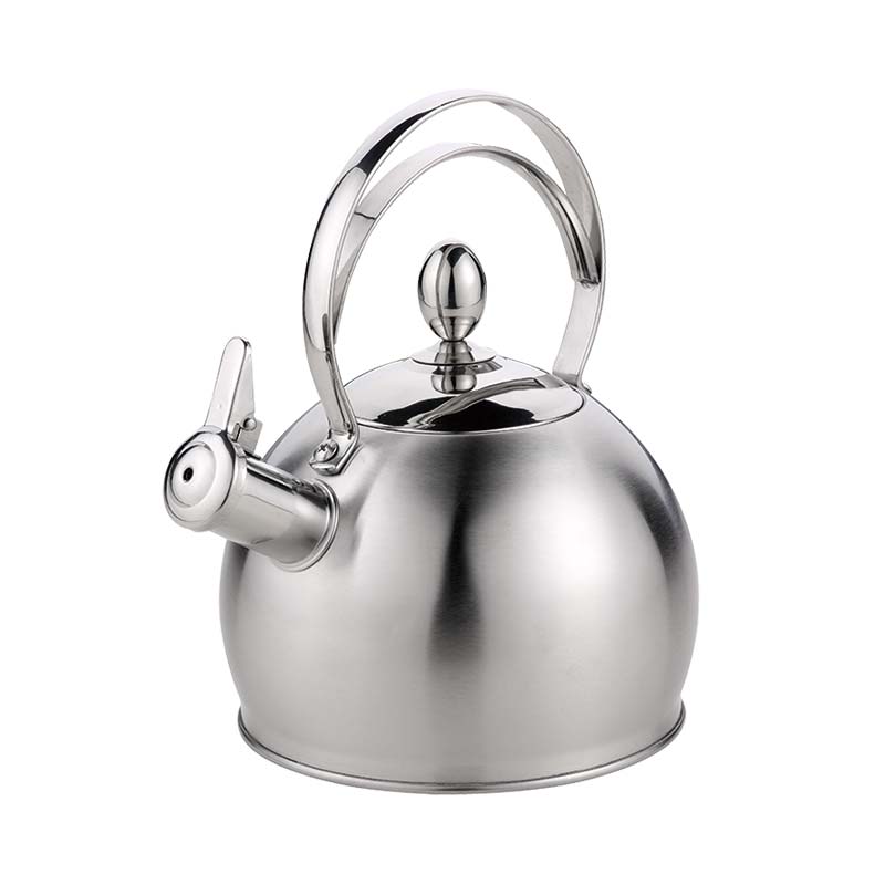 2400ml Stainless Steel Stove Top Kettle with Metal Capsule Bottom
