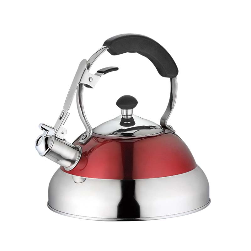1500ml Stainless Steel Whistling Stovetop Tea Kettle with Metal Capsule Bottom