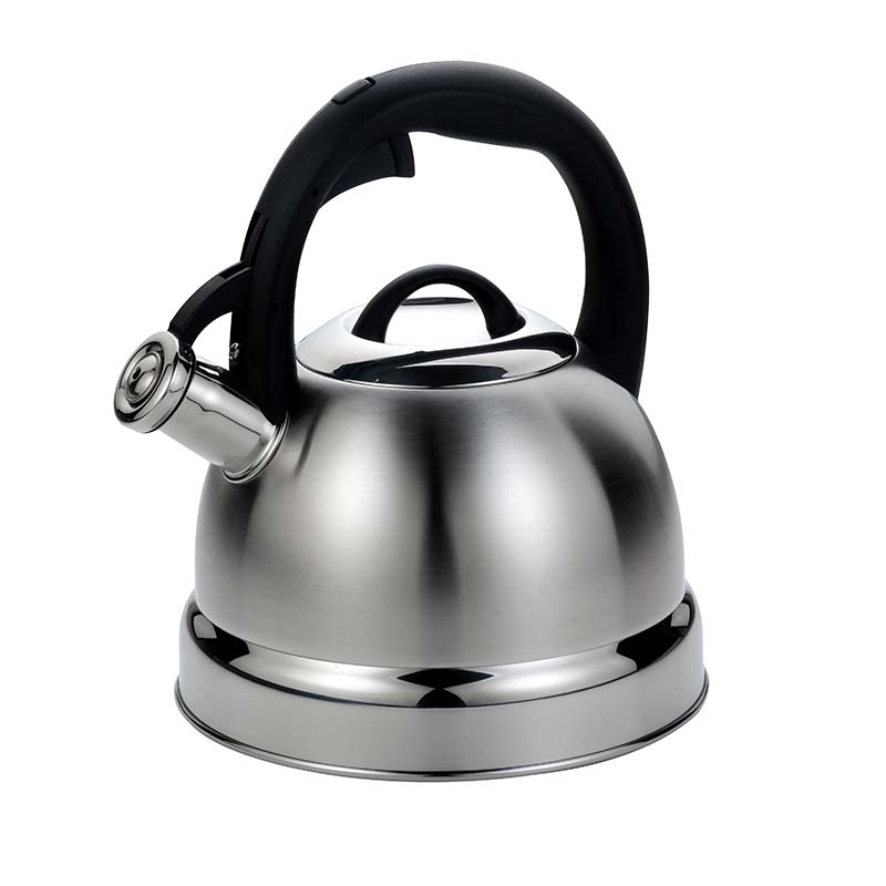 2800 ml Batu Besi Tanpa Stainless Top Kettle with Metal Capsule Bottom