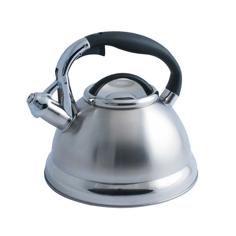 Batu Besi Tanpa Stainless Steel Top Kettle with Metal Capsule Bottom