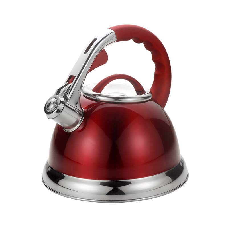 2400ml Whistling Stovetop Tea Kettle with Metal Capsule Bottom