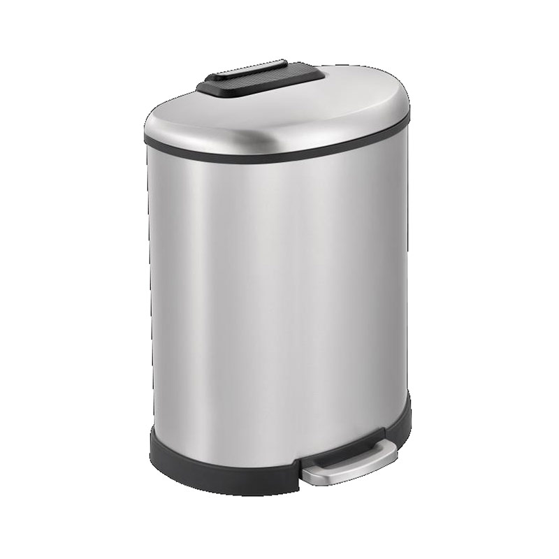 50L Plastic Round Shape Pedal Bin with Lid