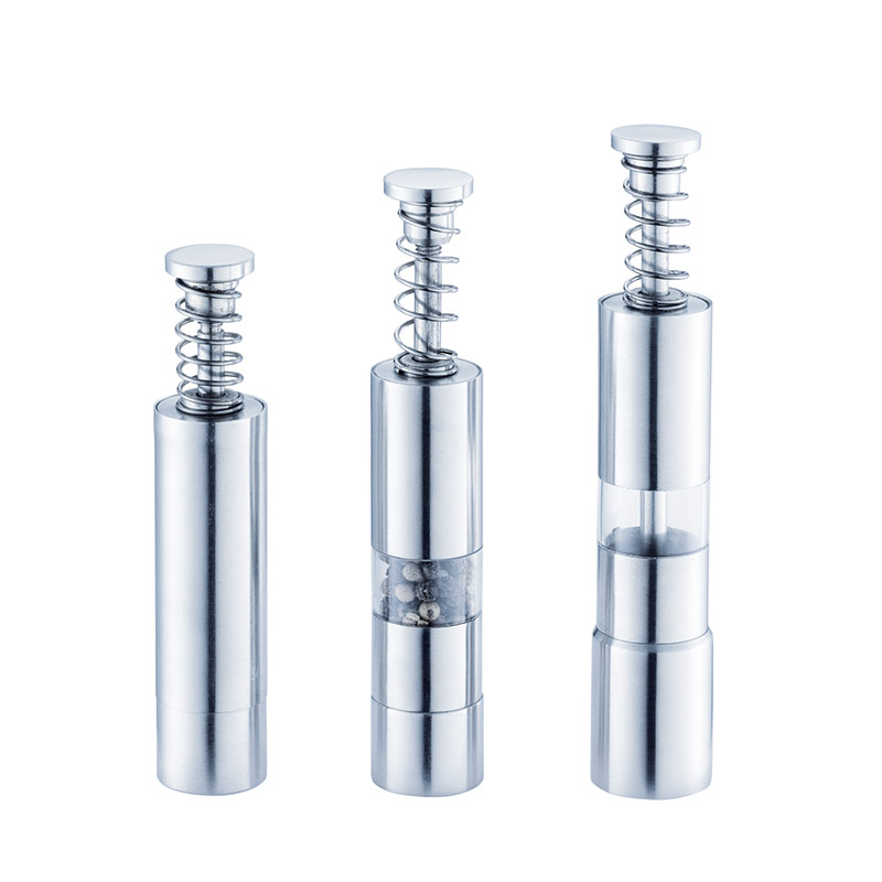 Stainless Steel High Strength Pepper Mill with Adjustable Coarseness