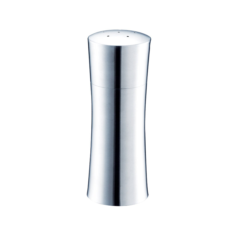 Stainless Steel Refillable Sea Salt & Pepper Shakers