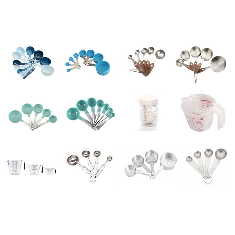 Set de 5 gobelets à mesurer en plastique