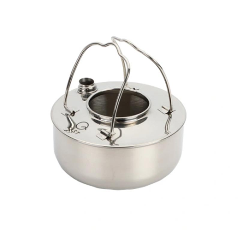 Stainless Steel Outdoor Camp Teapot
