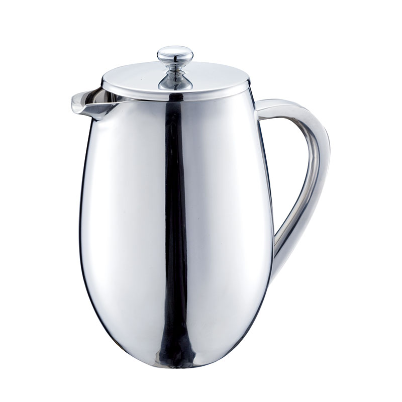 34 oz 1000ml Doppia Parete Metallo Isolamento Coffee Press