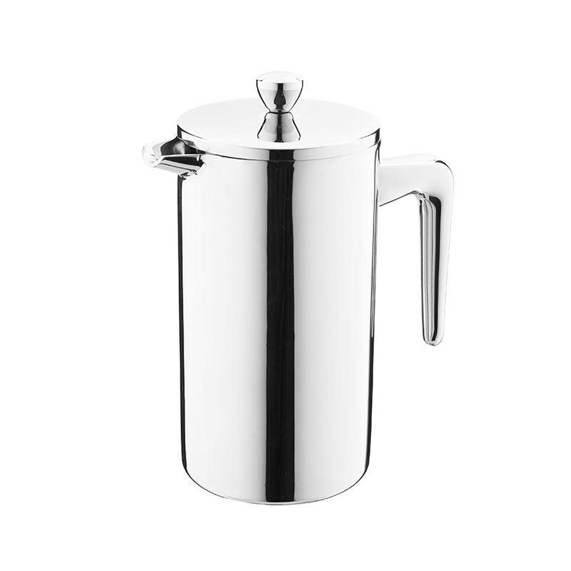 6 Cup 304 Stainless Steel Rust-Free French Press Coffee Maker