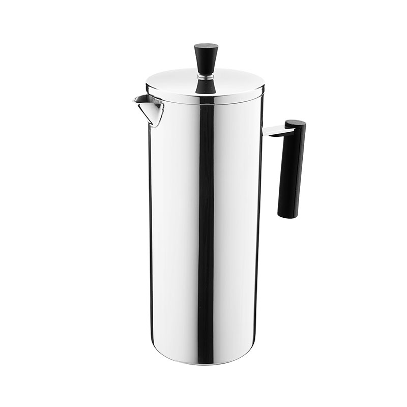 8Cup 34oz Rust-Free French Press Coffee Maker Single Wall Metal Coffee Press