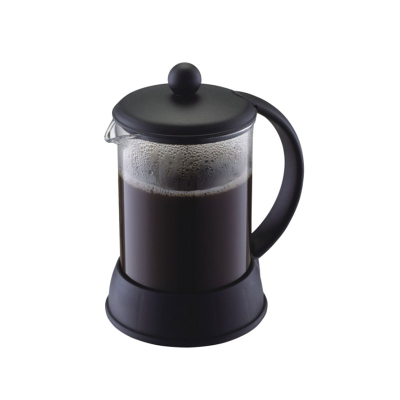 800ml French Press Coffee Maker in Plastic Frame Design