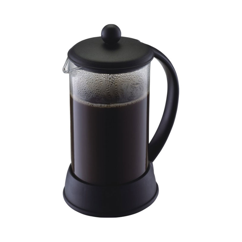 800ml French Press Coffee Maker in Plastic Frame Design