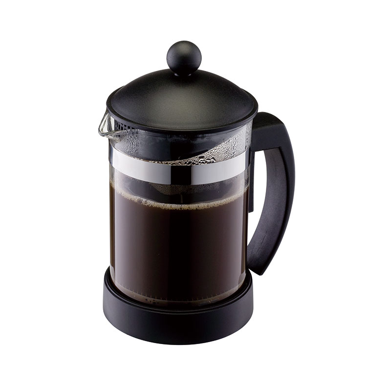 1500ml French Press Coffee Maker in Plastic Frame Design