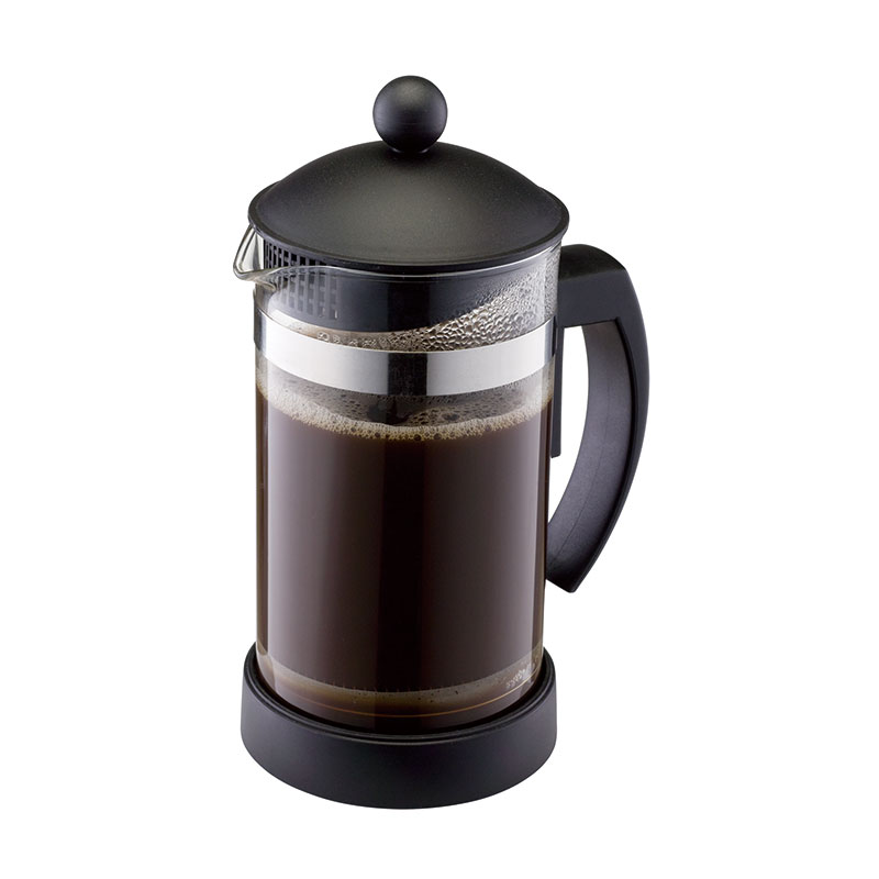 1500ml French Press Coffee Maker in Plastic Frame Design