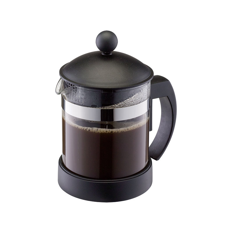 1500ml French Press Coffee Maker in Plastic Frame Design