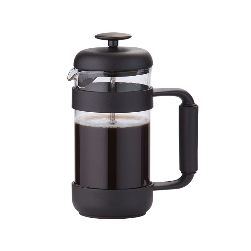 3 Cup French Press Coffee Maker in Plastic Frame Design