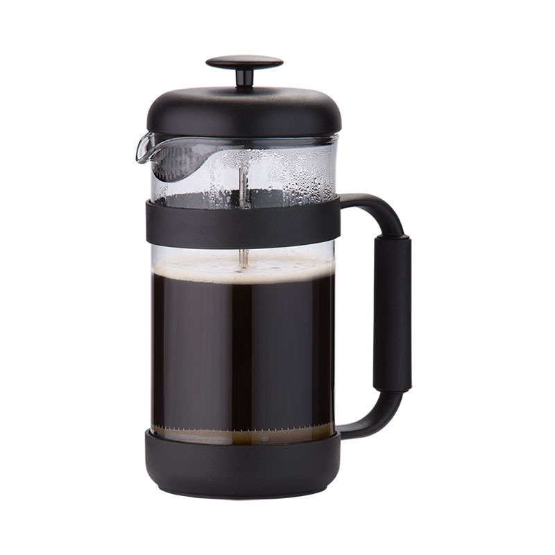 3 Cup French Press Coffee Maker in Plastic Frame Design