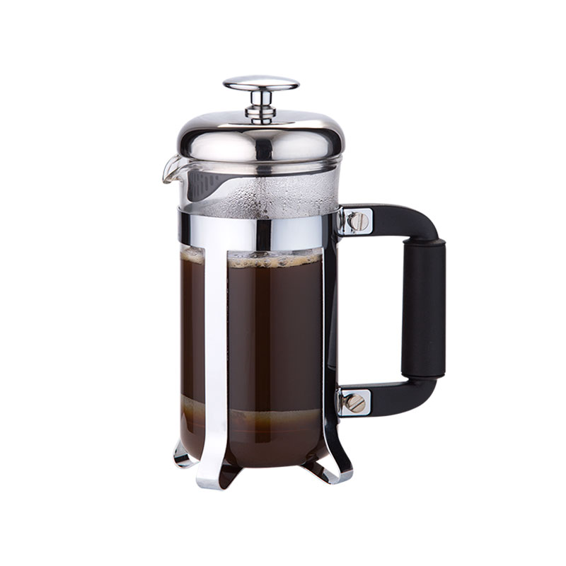 1000ml Coffee Press Plunger in Stainless Steel Frame Design