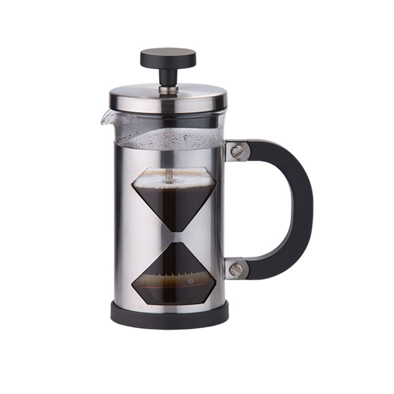 304 Stainless Steel Coffee Press Plunger with Borosilicate Glass Heat Resistant