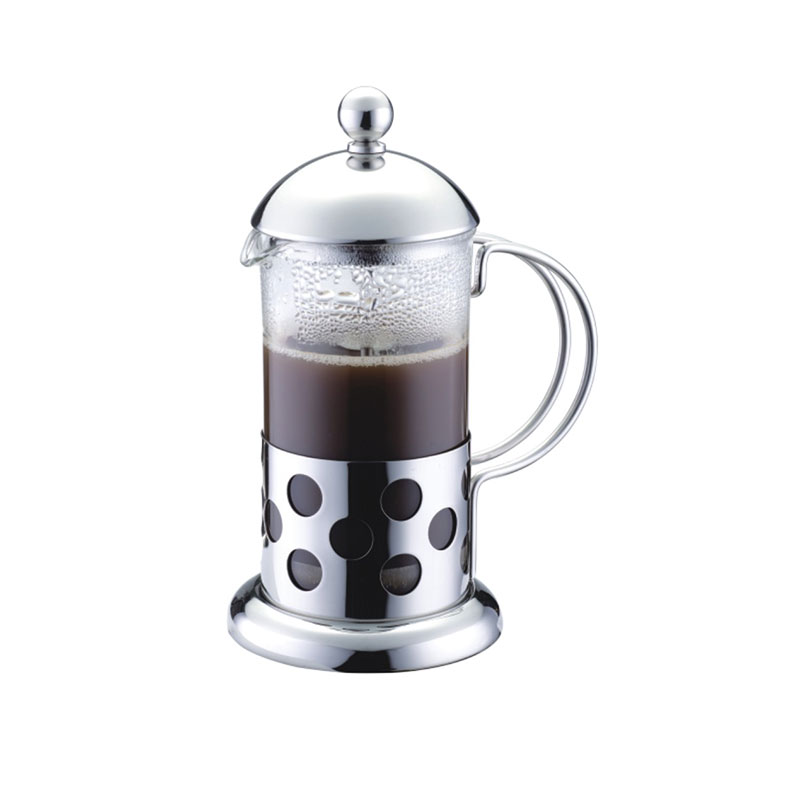 34 Ounce Stainless Steel Coffee Press Plunger with Borosilicate Glass Heat Resistant