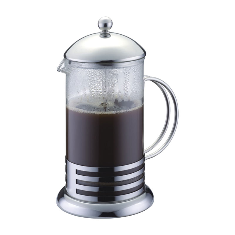 Coffee Press Plunger with Borosilicate Glass Heat Resistant