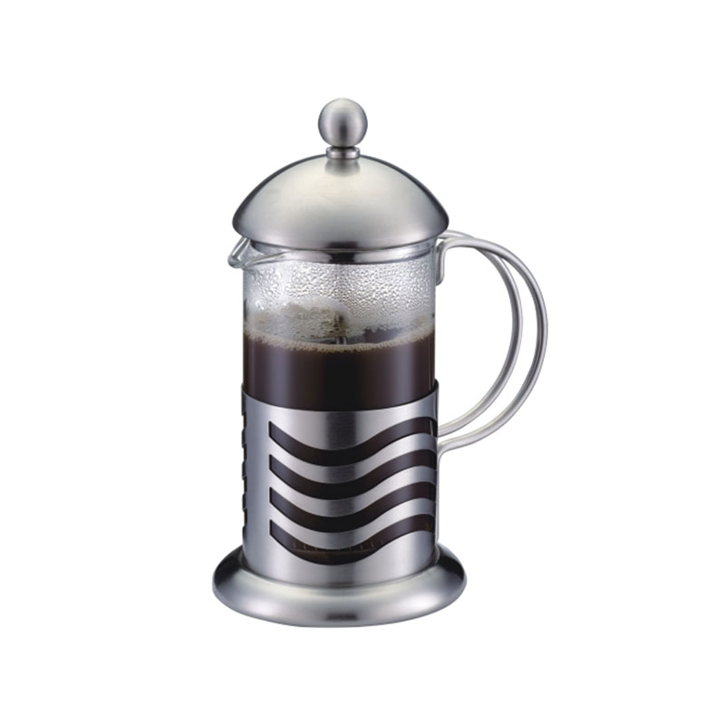 Stainless Steel Coffee Press Plunger with Borosilicate Glass Heat Resistant