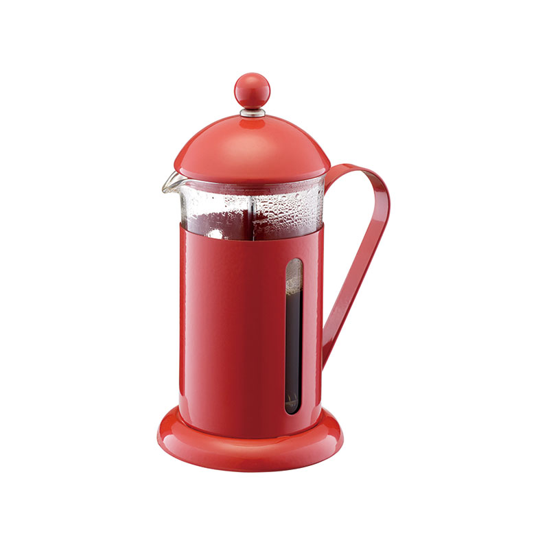 3 Cup Carbon Steel Coffee Maker with Epoxy Coating