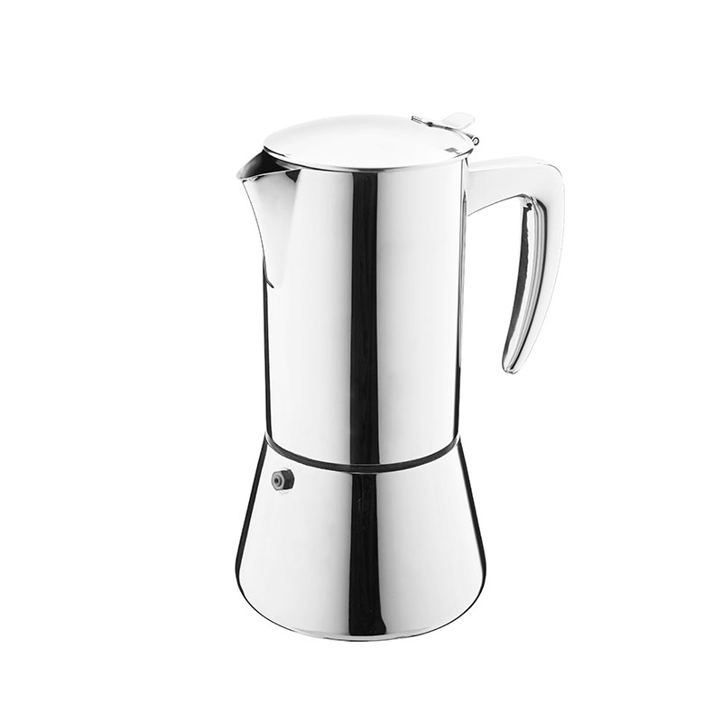 6 Cup Stianless Steel Espresso Coffee Maker in Ristretto Design