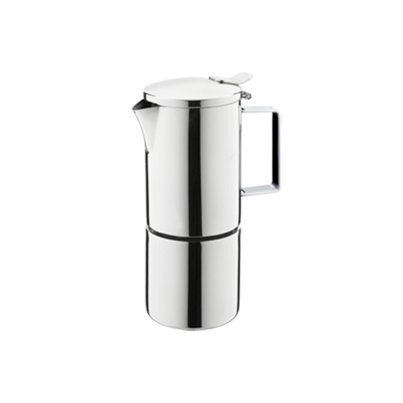 Stianless Steel Expresso Pot in Ristretto Design Induction Compatible