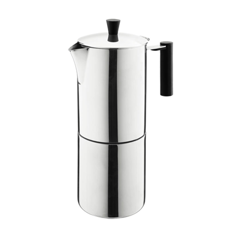 100ml Stianless Steel Expresso Pot in Ristretto Design Induction Compatible