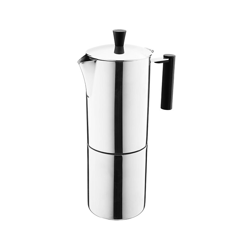 100 ml Stianless Steel Expresso Pot i Ristretto Design Induktionskompatibel