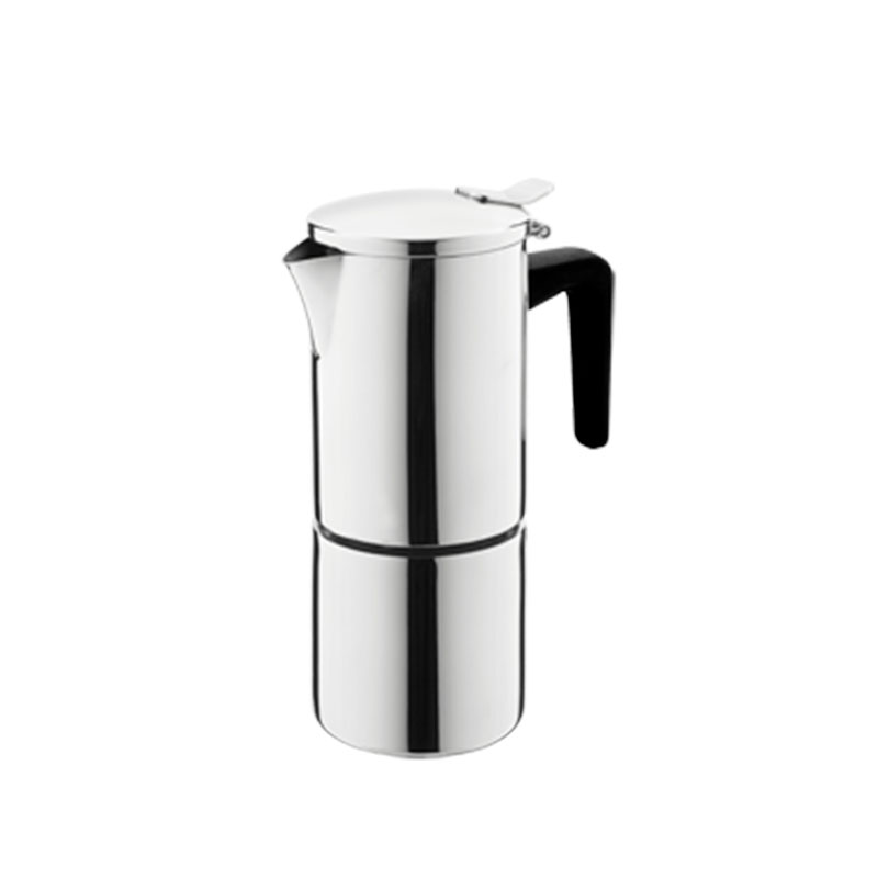 200ml Stianless Steel Expresso Pot in Ristretto Design Induction Compatible