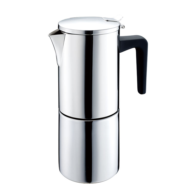 200ml Stianless Steel Expresso Pot in Ristretto Design Induction Compatible