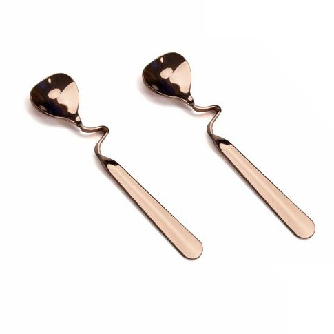 Set of 2 Stainless Steel Coffee Spoon