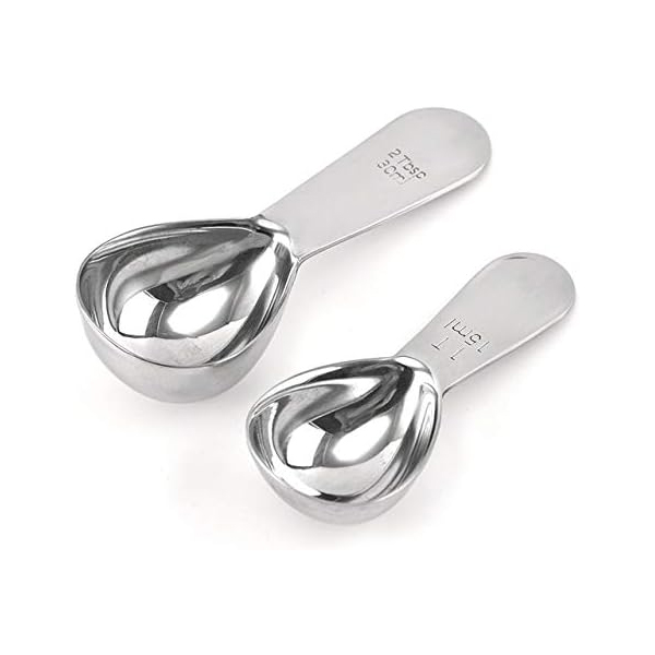 Stainless Steel Measure Coffee Scoop with Short Handle