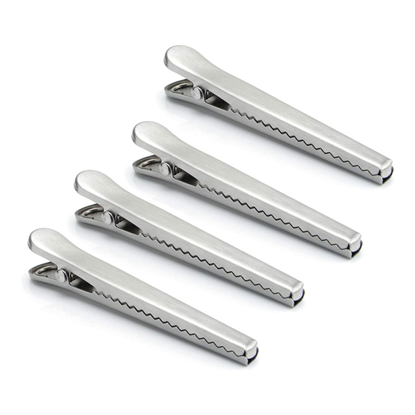 Stainless Steel Jaw Sealing Clips for Coffee Food Bread Snack Bag