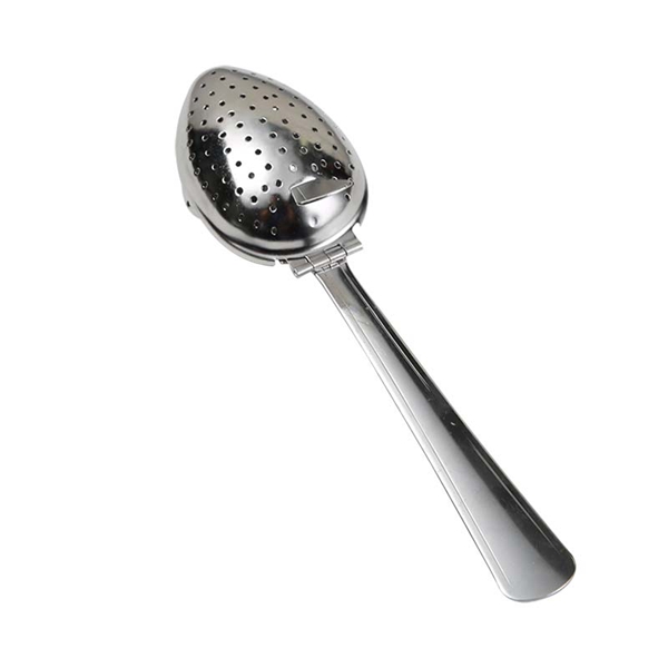 Spoon Infuser Teh Berbentuk Hati Besi Tanpa Stainless